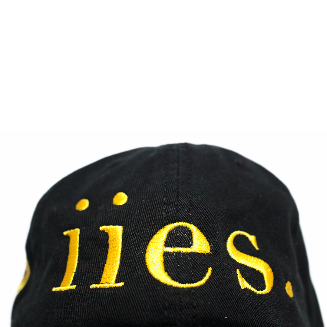 iies. DAD HAT (BLACK)
