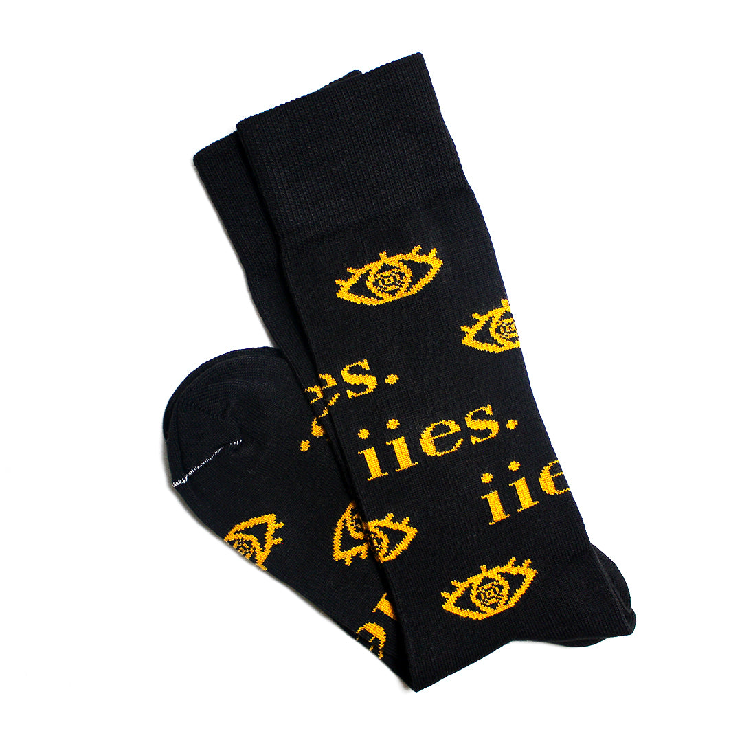 iies. Crew Socks (BLACK)